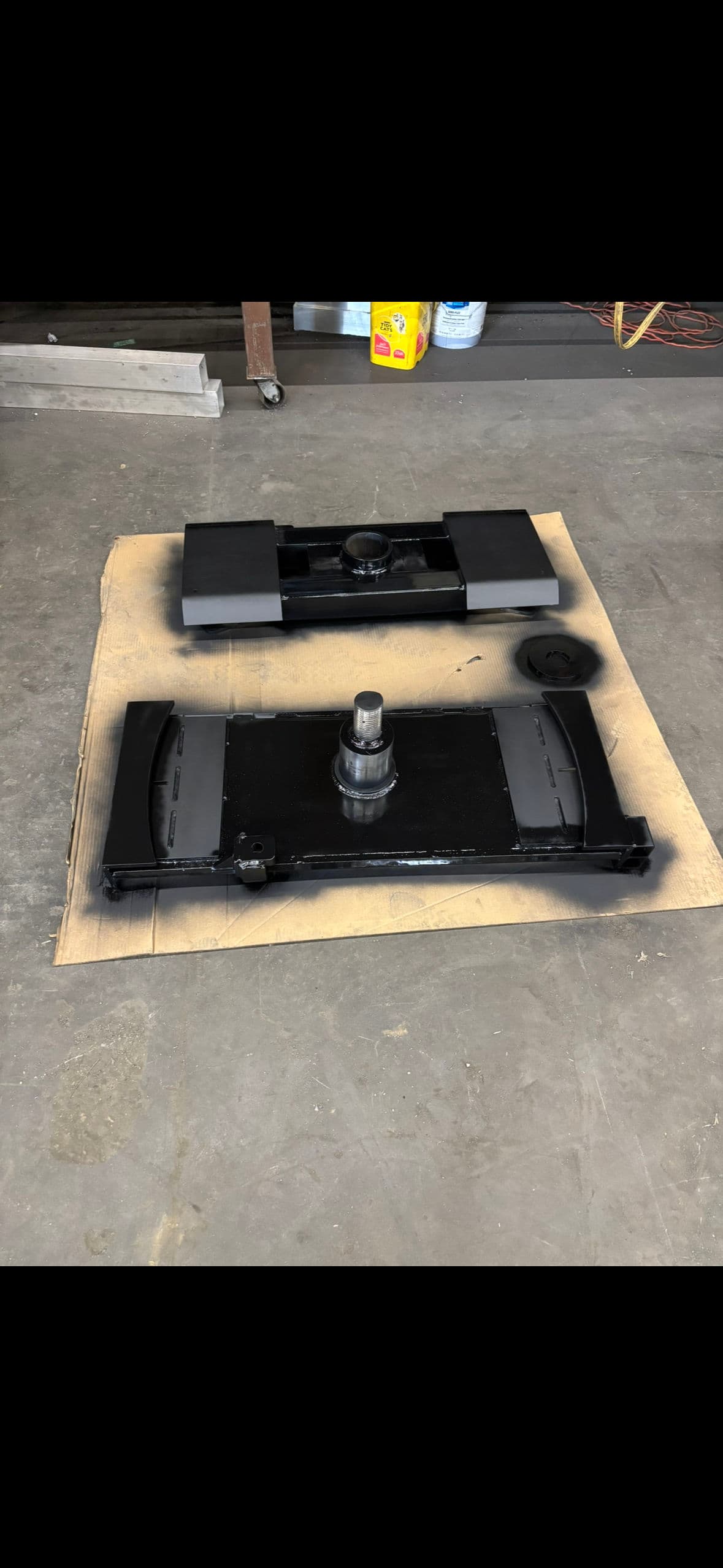 Gallery photos for Custom Tilt Plate Fabricated for a Skid Loader: Image #2